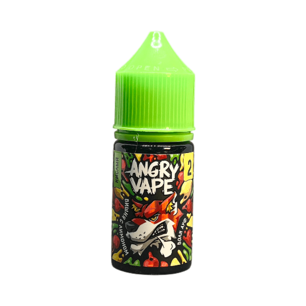 Жидкость Angry Vape Sour 30мл (Бобер Курва (мармелад с колой и лимоном))